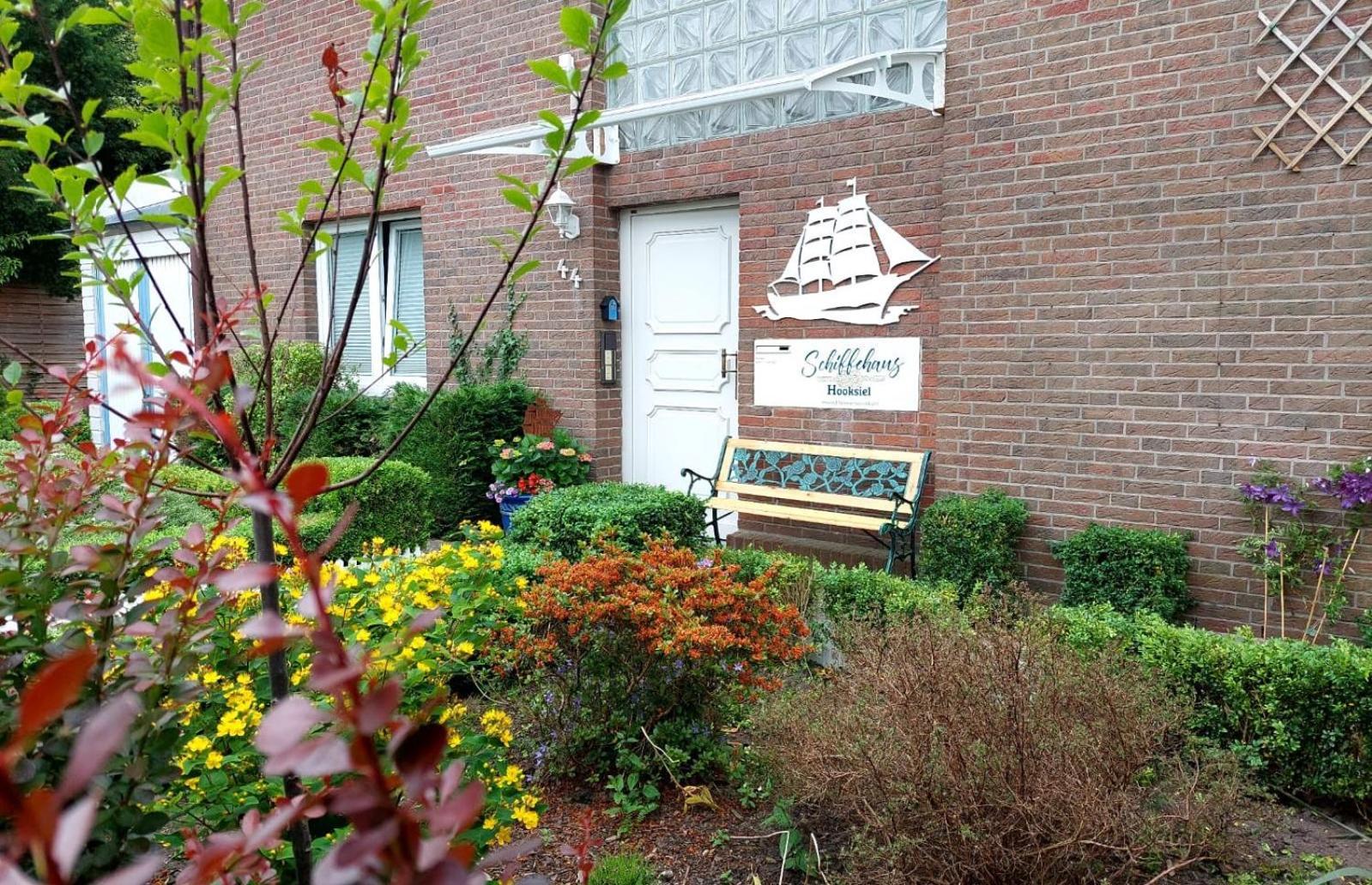 Ferienwohnung Kutter Im Schiffehaus Schillig Exterior foto